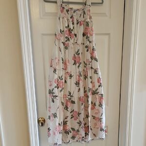 Chic Floral Tiered Dress